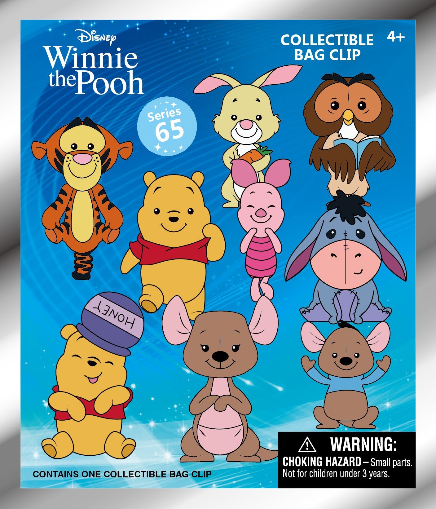 WINNIE L'OURSON - Series 2 - 3D Foam Bag Clip