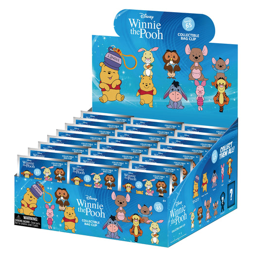 WINNIE L'OURSON - Series 2 - 3D Foam Bag Clip