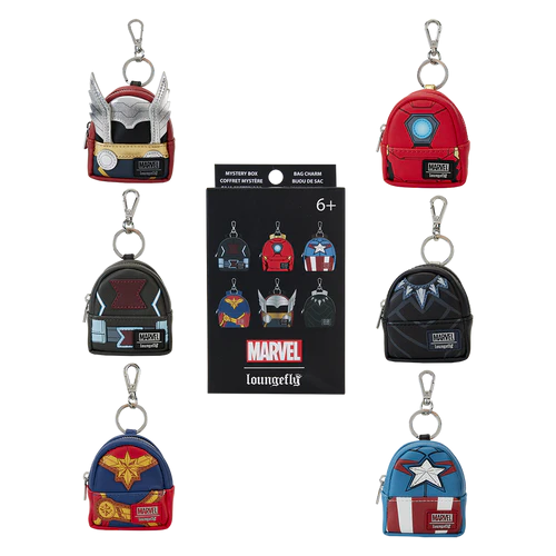 Sachet mystère  - MARVEL - Mini Backpack Bag Charm Loungefly Mystery Box