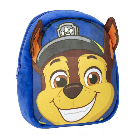 Sac à dos en peluche Chase de la Pat' Patrouille, sac 22 cm