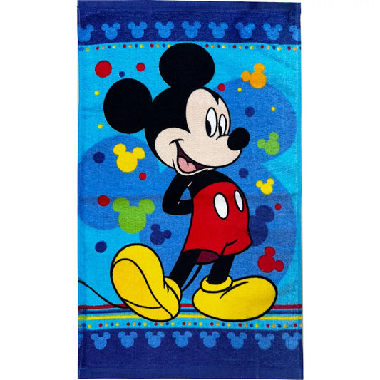 Serviette de toilette Disney Mickey Cheerful Pose, serviette de toilette, serviette 30x50cm