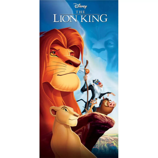 Serviette de bain / serviette de plage Disney Le Roi Lion Pride Rock 70x140cm