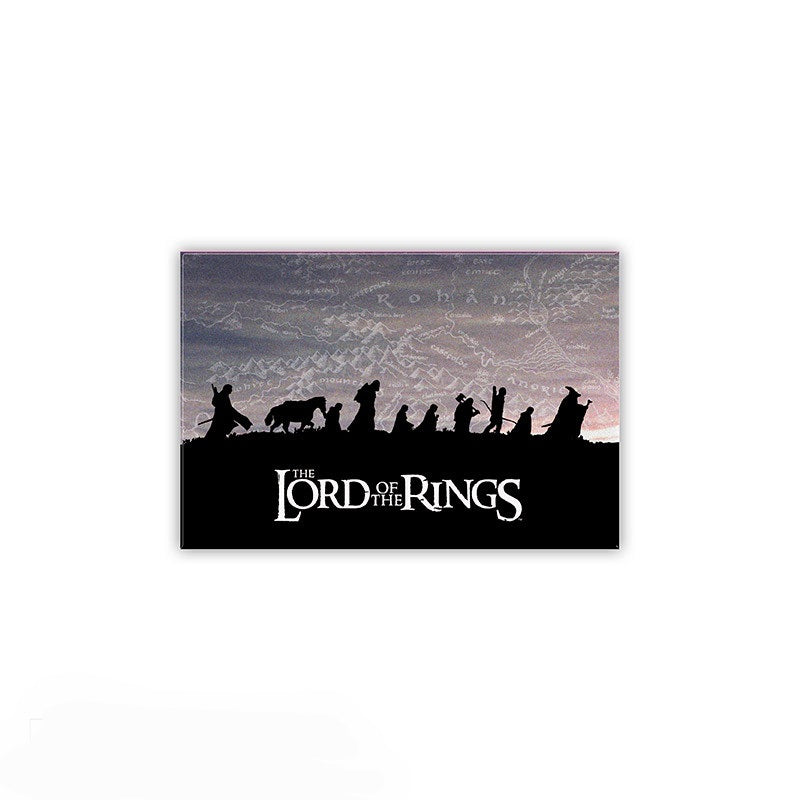 LORD OF THE RINGS - Aimant Standard - Communauté de l'Anneau