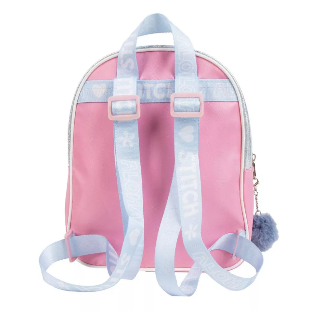 Sac à dos hologramme Disney Lilo et Stitch, sac 23 cm