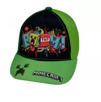 Casquette enfant - Minecraft  - 54cm - Vert