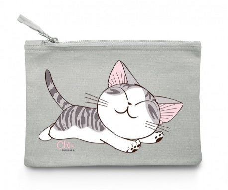 CHI - Trousse à maquillage - "Chi allongée" - Gris