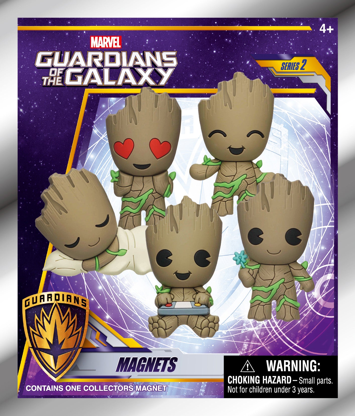 GROOT - Serie 2 - 3D Foam Magnets in blind bags (Display)