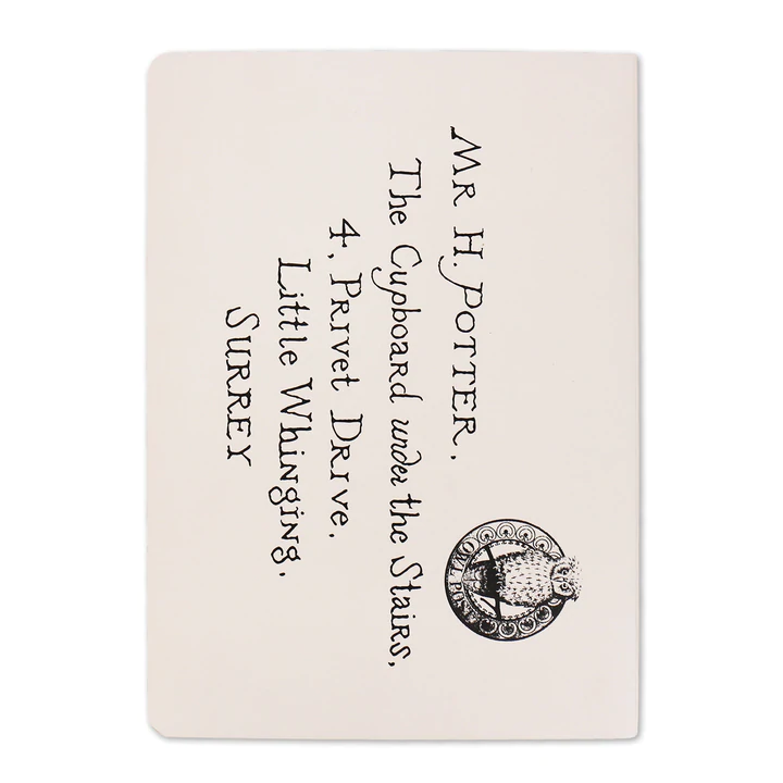 HARRY POTTER - Lettre - Cahier A5