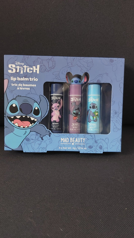 Trio de baume à lèvres - Disney Stitch