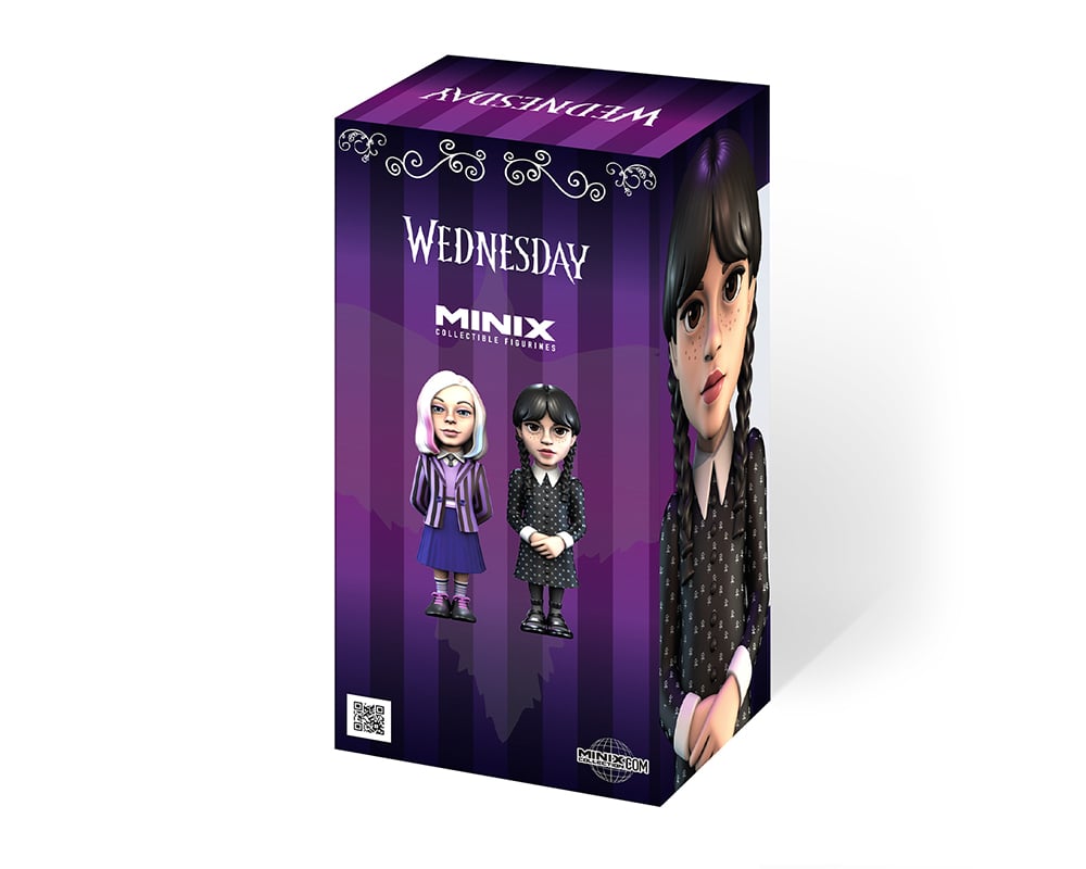 MERCREDI - Mercredi Addams - Figurine Minix 12cm