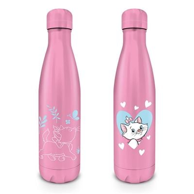 DISNEY – Bouteille en Métal – Marie "Cœurs & Fleurs" – Les Aristochats