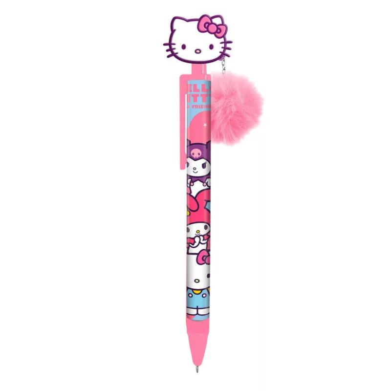 Stylo Hello Kitty Friends avec décoration