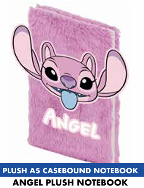 LILO & STITCH - Angel - Carnet de Note en peluche
