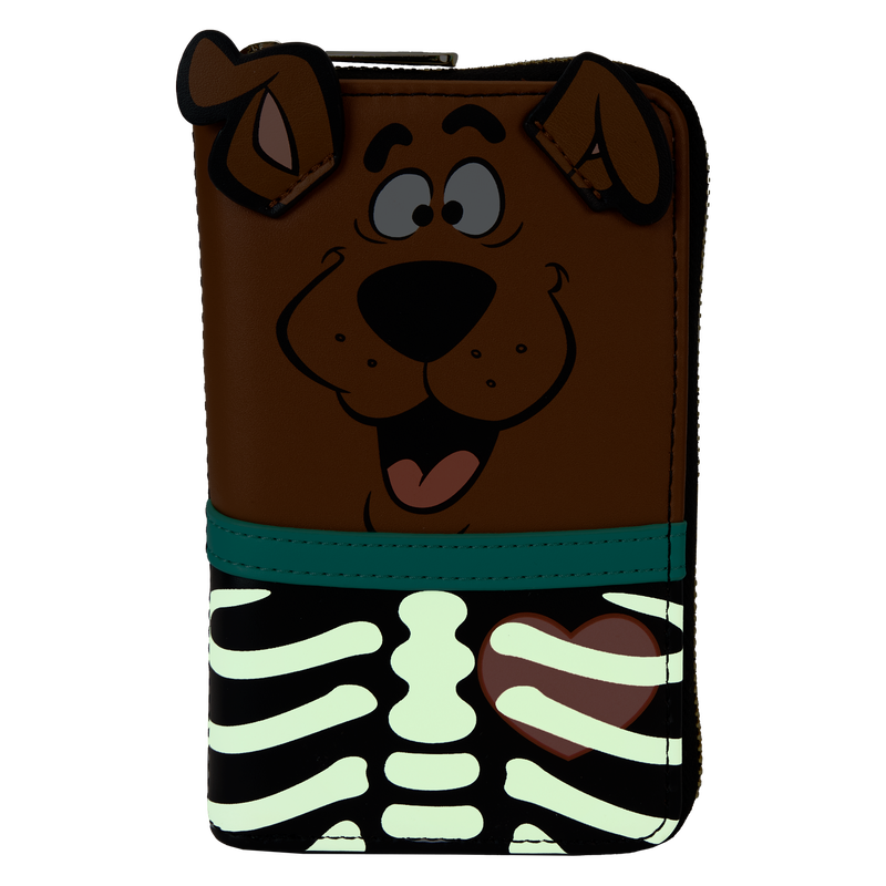 SCOOBY DOO - Skeleton Scooby - Portefeuille LoungeFly