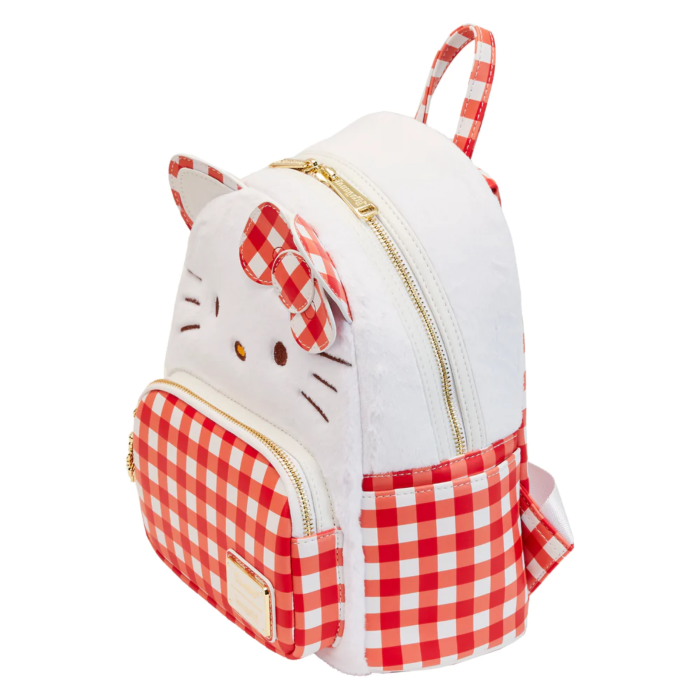 SANRIO - Hello Kitty "Gingham Cosplay" - Mini Sac à dos LoungeFly
