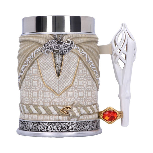 LE SEIGNEUR DES ANNEAUX - Gandalf Le Blanc - Chope 15cm