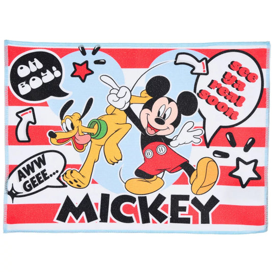Serviette de toilette Disney Mickey Oh Boy, serviette de toilette 40x30 cm