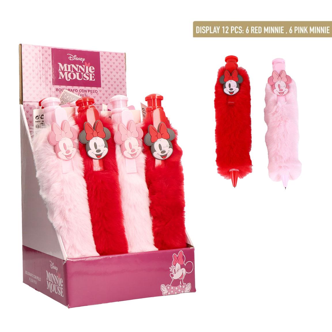 MINNIE - Grands Stylos Fluffy