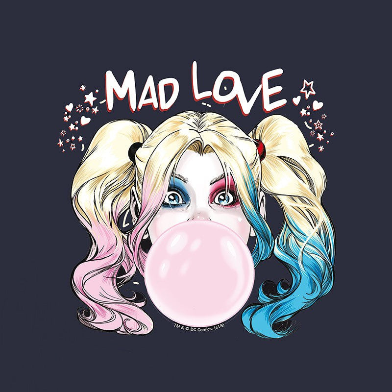 DC COMICS - Trousse à maquillage - "Harley Quinn" - Bleu