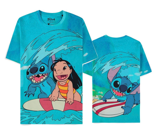 LILO & STITCH - Surf - T-Shirt Unisexe (S)