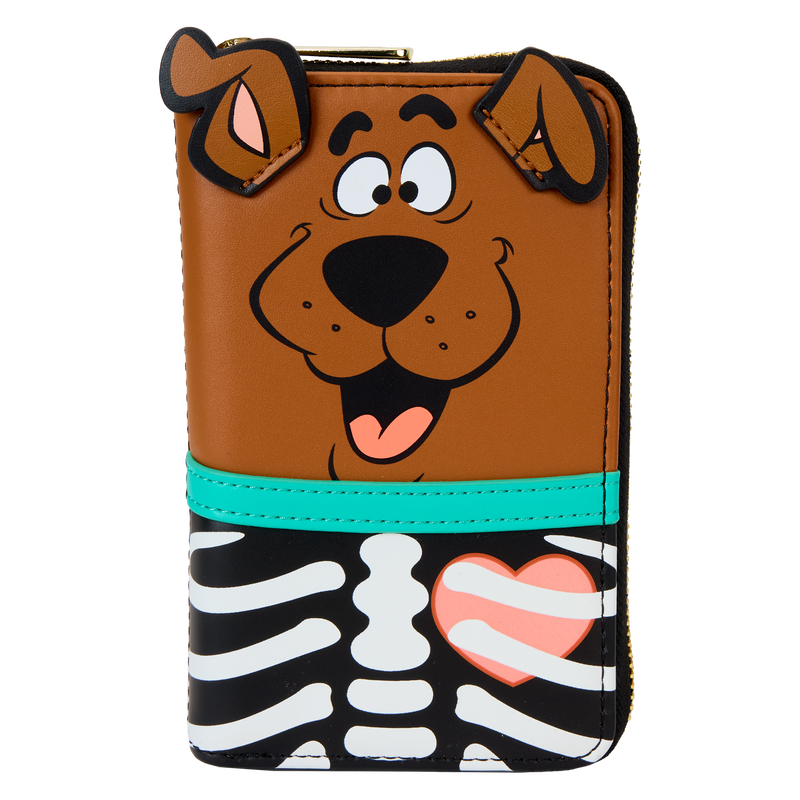 SCOOBY DOO - Skeleton Scooby - Portefeuille LoungeFly