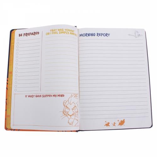 DISNEY - NoteBook A5 - Le Roi Lion 'No Worries'