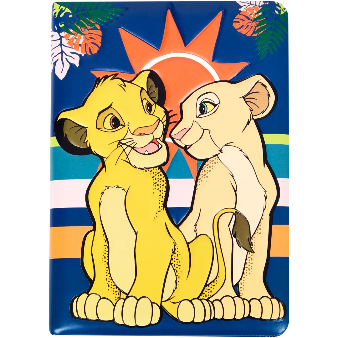 Notebook A5 - Disney 3D - Le roi lion