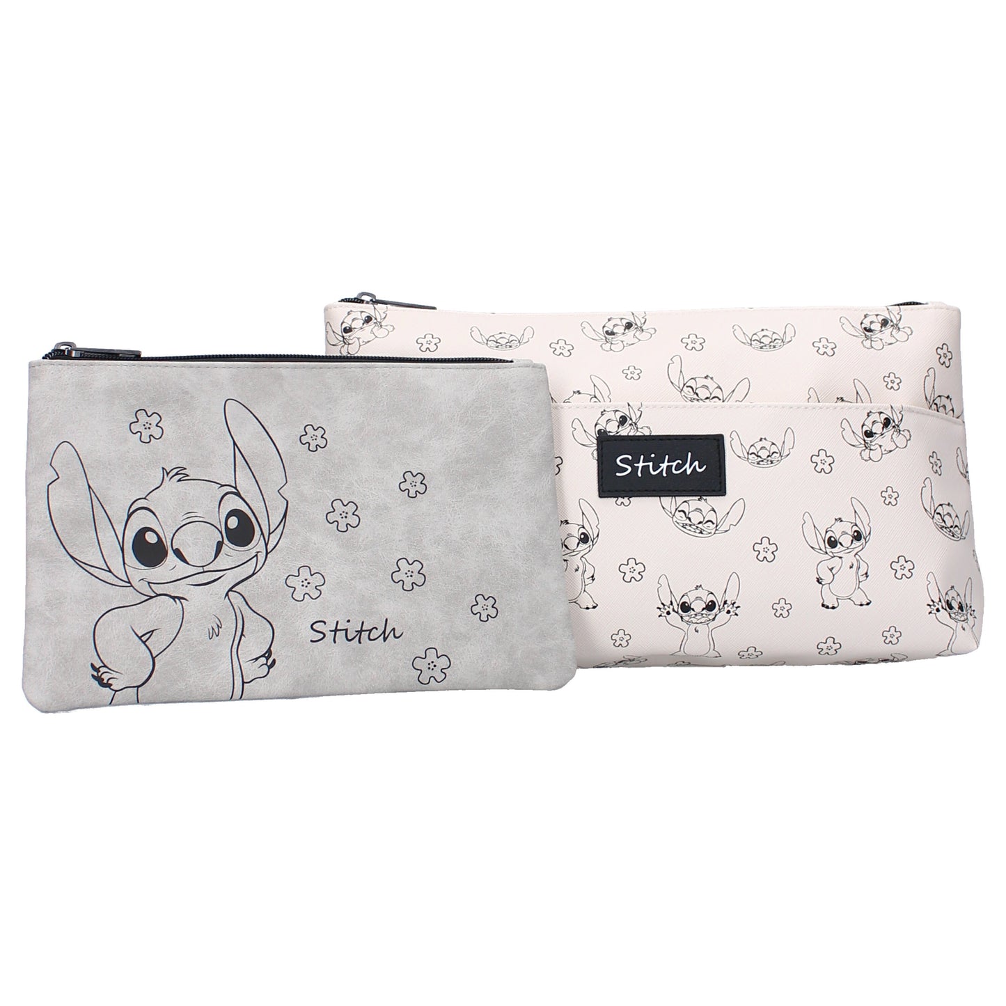STITCH - Cute & Fashion - Double Trousse de Voyage '30x18x8cm'