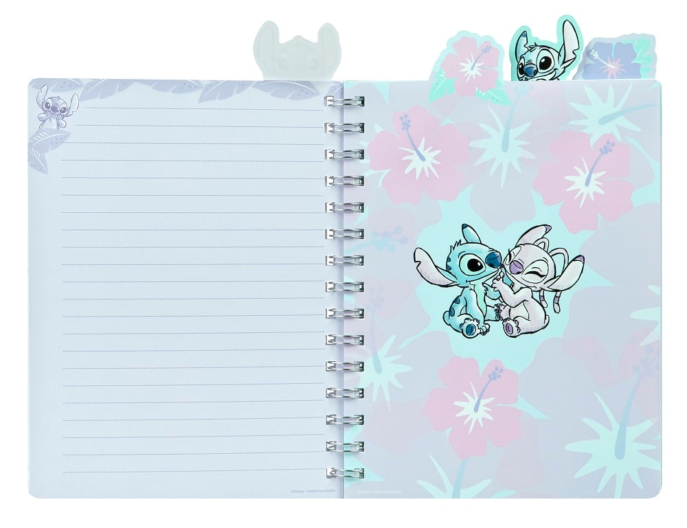 STITCH - Watercolor - Notebook A5 + 4 Séparateurs