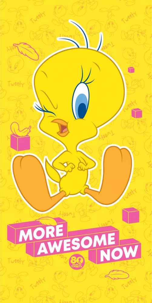 Serviette de bain, serviette de plage Looney Tunes Awesome 70x140cm