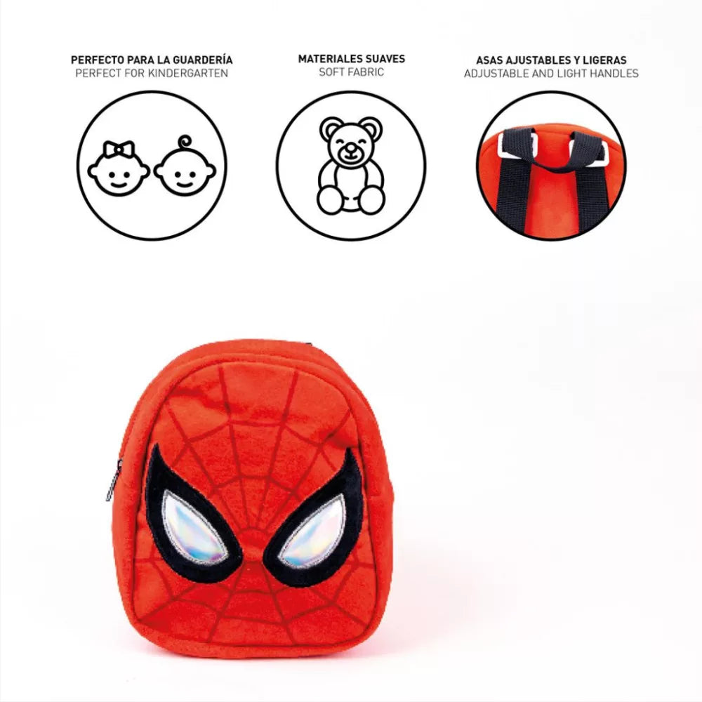 Sac à dos en peluche Spiderman, sac 22 cm
