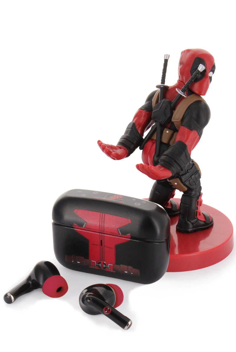 DEADPOOL - Bundle Buds Pro - Earbuds Wireless Bluetooth + Support