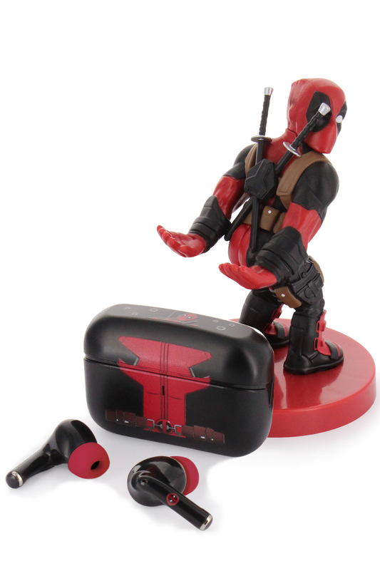 DEADPOOL - Bundle Buds Pro - Earbuds Wireless Bluetooth + Support