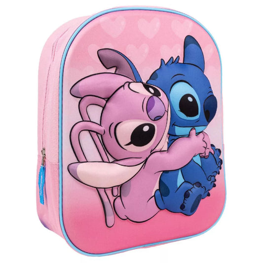 Sac à dos Disney Lilo et Stitch 3D, sac de 31 cm