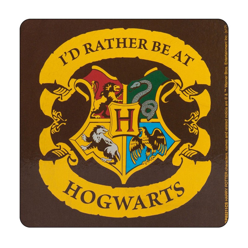 Coffret Harry Potter / Poudlard - Mug, Sous-Verre et Porte-Clés